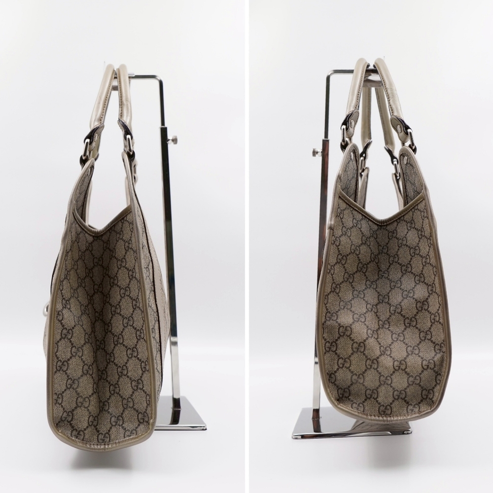 ❌️❌️SOLD❌️❌️BW04 💕 GUCCI GG Plus Monogram Jackie Hobo Bag - Picture 5 of 13